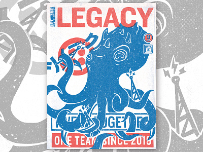 TWEEK 9.0 | Legacy hackathon kaiju legacy poster tweek twilio