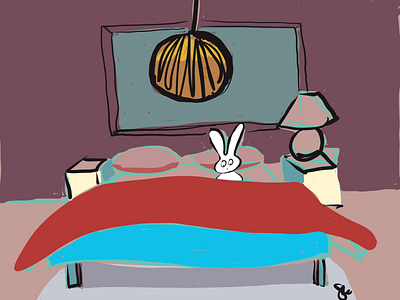 Leaf sick in bed editorial interior architecture interiors mentalhealth wellness yoga logo