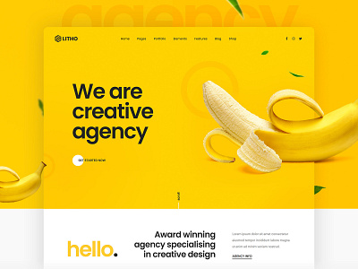 Litho - Elementor WordPress Theme - Design Agency