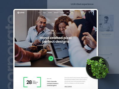 Litho - Elementor WordPress Theme - Corporate