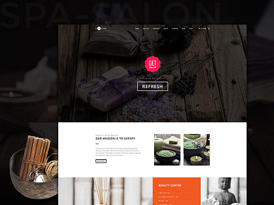 H-Code | Spa Salon bootstrap creative design homepage multipurpose responsive salon spa theme themeforest web wordpress