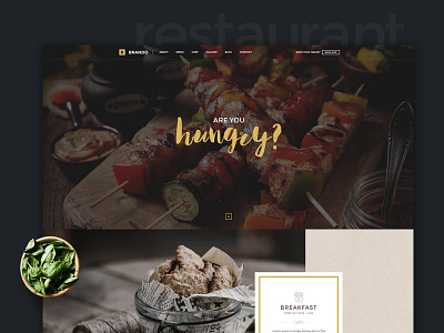 Brando | Restaurant agency bootstrap creative homepage multipurpose onepage portfolio responsive restaurant theme themeforest web