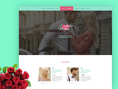 Brando | Wedding agency bootstrap creative homepage multipurpose onepage portfolio responsive theme themeforest web wedding