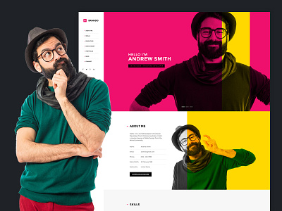 Brando | Personal Resume agency bootstrap creative homepage multipurpose onepage portfolio responsive resume theme themeforest web