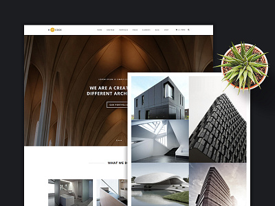 H-Code | Architecture bootstrap corporate creative design homepage multipurpose responsive theme themeforest web website wordpress