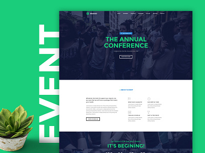 Brando | Event agency bootstrap corporate creative event homepage multipurpose onepage portfolio responsive theme themeforest