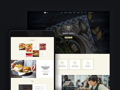 H-Code | Restaurant bootstrap creative design homepage multipurpose responsive restaurant theme themeforest web website wordpress