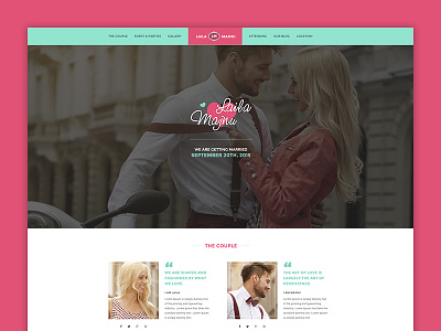 Brando | Wedding agency bootstrap creative multipurpose onepage portfolio responsive theme themeforest web wedding wordpress