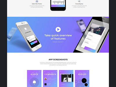 LeadGen - Multipurpose Marketing Landing Page by LinkSture on Dribbble