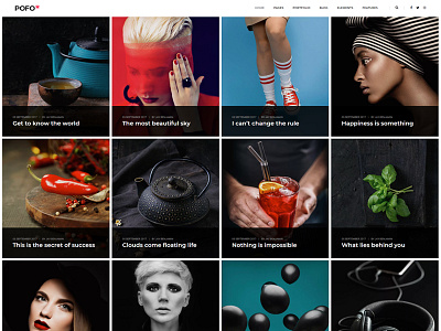 Pofo WordPress Theme - Blog Personal