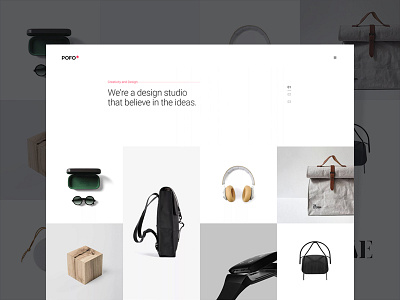 Pofo WordPress Theme - Portfolio Minimal