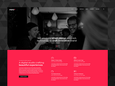 Pofo WordPress Theme - Creative Small Business