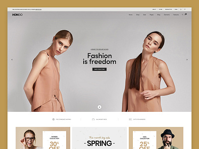 Hongo WooCommerce WordPress Theme - Clothes