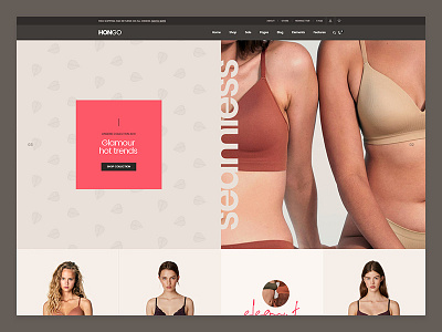 Hongo WooCommerce WordPress Theme - Lingerie