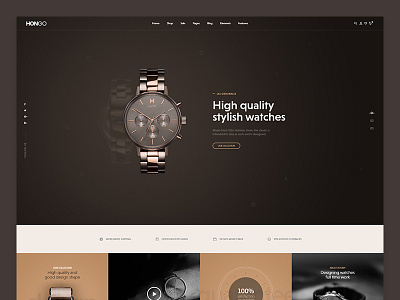 Hongo WooCommerce WordPress Theme - Watch by LinkSture on Dribbble