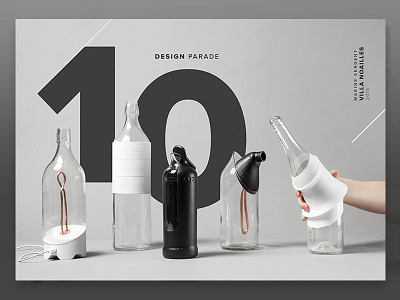 Book Cover - 10th Design Parade 10 book bookcover kettles lines photo presentation