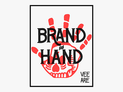 Brand By Hand Goodtype Tuesday prompt blackwork chicago creative graphic design grunge hand drawn hand lettering illustration lettering skull typography vintage
