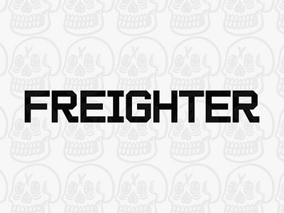 Freighter Typeface chicago chicanx font graphic design hand lettering lettering preview type design typeface typography wip
