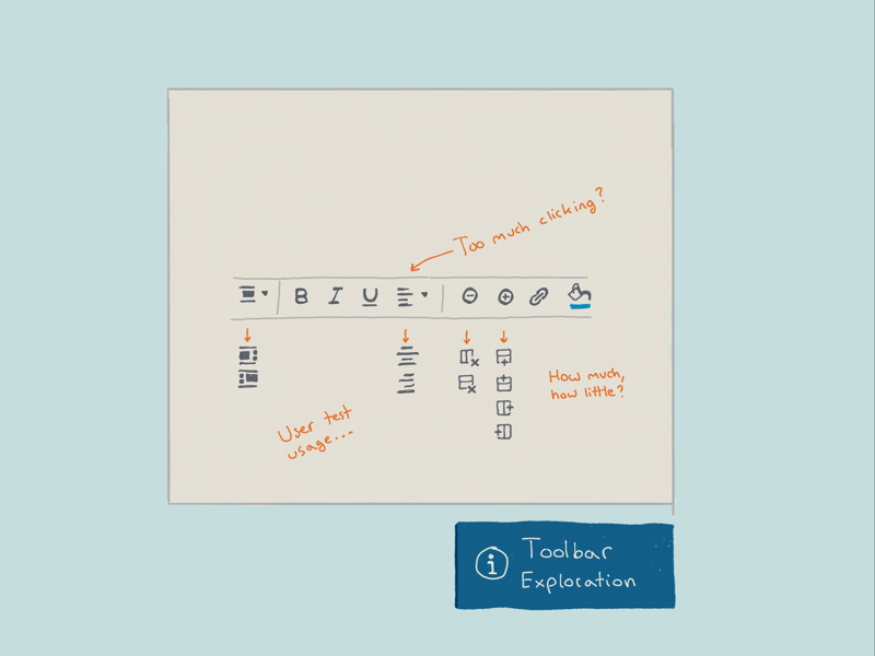 Toolbar ui sketch rapid sketches wordpress wireframe sketches ux ui