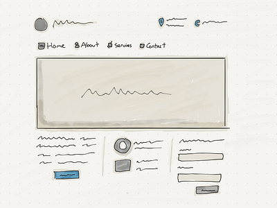 Homepage sketch