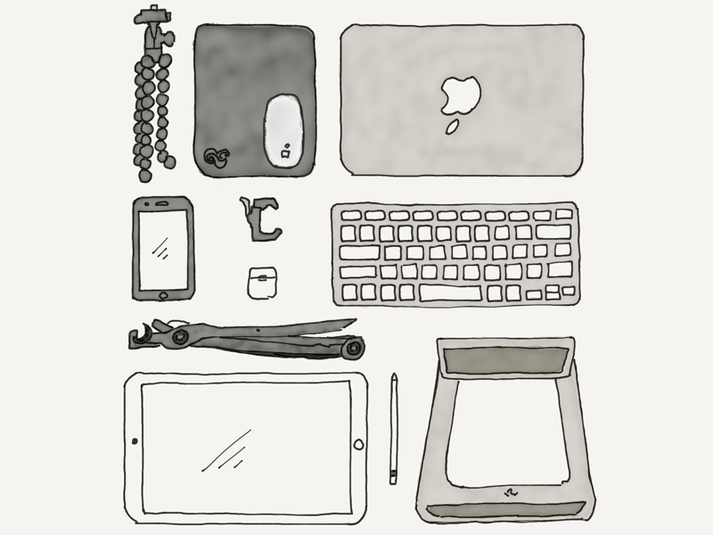 Daily carry sketch