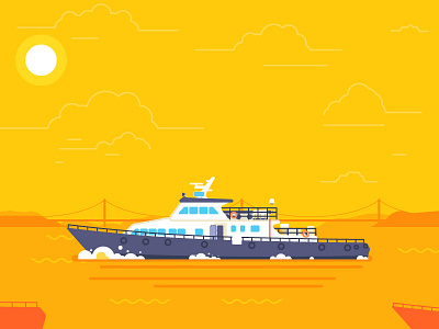 Daishan Port illustration