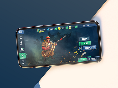 Mobile FPS Game - UI Design