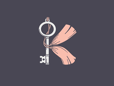 K is for Key 36daysoftype graphic icon key type typography vector