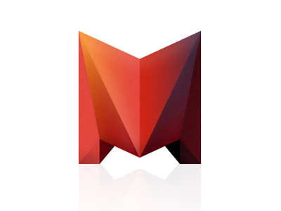 "M" logo