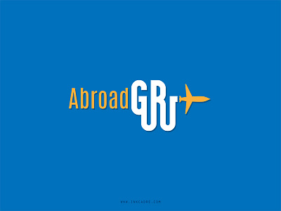 Abroad Guru Logo abroad guru art branding character design comic art game design game development illustration logo design mobile application sketching uiux