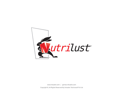 Nutrilust Logo art branding character design comic art game design game development illustration logo design mobile application sketching uiux
