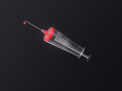 syringe illustration