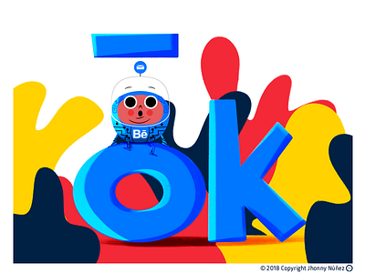 8K FOLLOWERS ON BĒHANCE behance followers illustration ilustración jhonny núñez