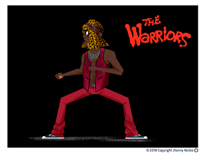 CLEON character design fan art illustration the warriors