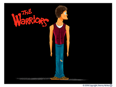 FOX character design fan art geek art geek arte warriors movie the warriors