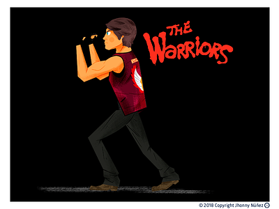 AJAX character design fan art geek art geek arte warriors movie the warriors
