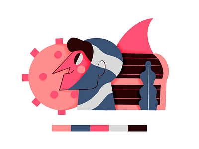 PANTOENERO 03 character design color palette flat illustration ilustración jhonny núñez pantoenero2019 vector