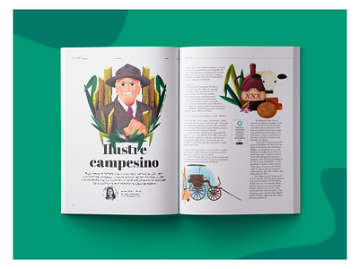 REVISTA SEMANA - ESPECIAL GIRARDOTA colombia editorial editorial design editorial illustration illustration ilustración jhonny núñez magazine revista