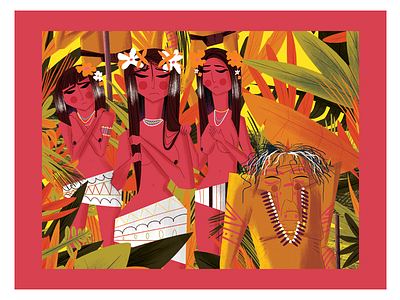 YURUPARY colombia color palette illustration ilustración jhonny núñez jungle