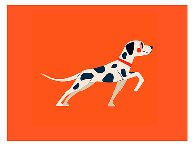 DÁLMATA character design color palette dalmatian dog dálmata illustration ilustración jhonny núñez perro