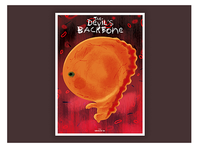 THE DEVIL'S BACKBONE illustration ilustración jhonny núñez poster