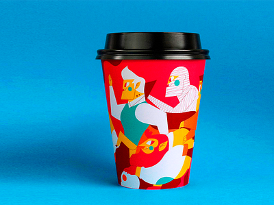 OCTOBER COFFEE ILLUSTRATION SHOW coffee graphic design illustration ilustración jhonny núñez packaging