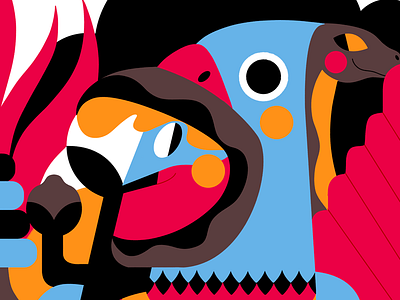 #PANTONERO 2020 - Nº3 adobefresco color palette illustration illustration studio ilustración jhonny núñez pantonero procreate