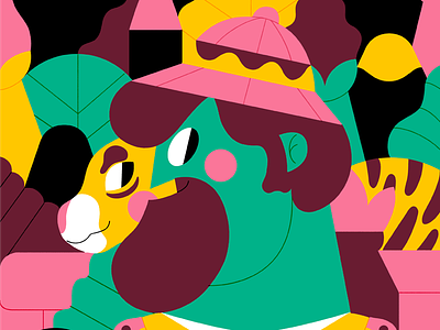 #PANTONERO 2020 - Nº 21 character design colombian color palette flat illustration illustration studio ilustración jhonny núñez vector