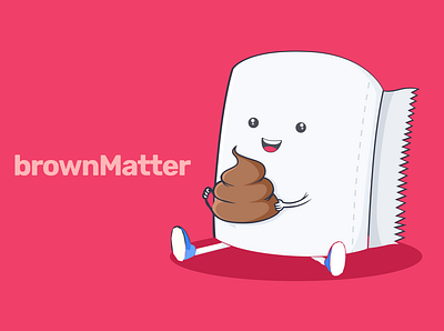 Brown Matter Agency Website and Landing Page Design Concepts brownmatter character characters clean design flat funny illustrations landing landing page punny ui ux website
