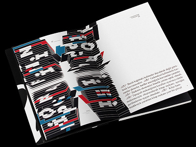 TYPOGRAPHIC WRITINGS book book design graphic design illustrations text type typo typographic illustrations typography