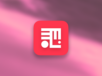 Daily UI #005 - App icon dailyui gradient icon ios logo minimal