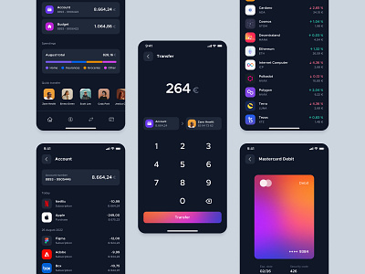 Banking Mobile App - Concept