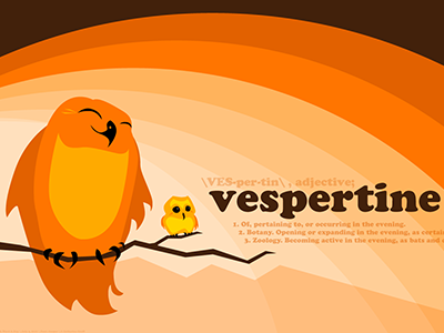 Vespertine night owls vespertine