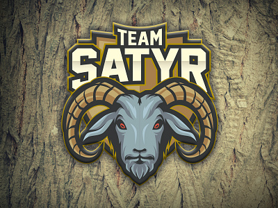 Satyr Team esport gaming logo mascot sport team
